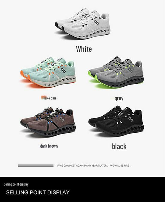 Lätta, andningsbara mesh-löparskor för män - Dämpade, bekväma, låga sneakers för utomhusbruk