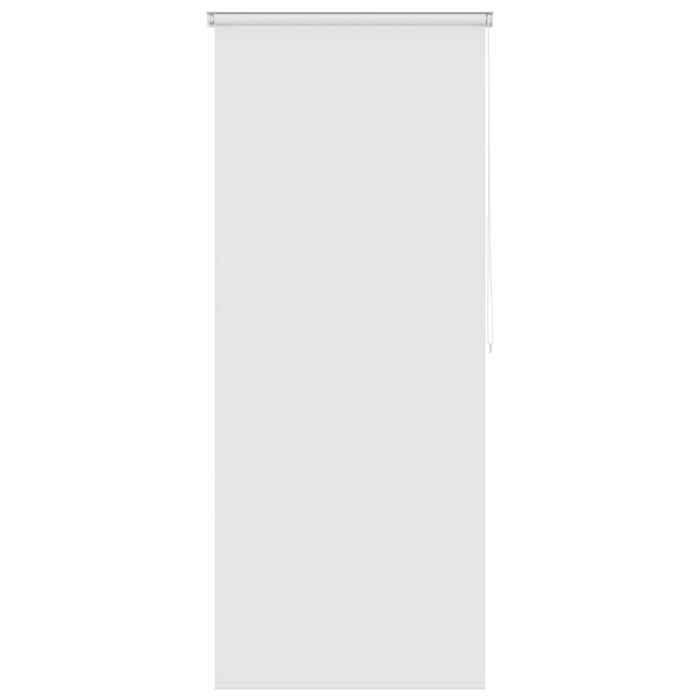 VidaXL Store Roulant de Douche 80x240 cm Blanc Rideau de Douche Salle de Bain 142841