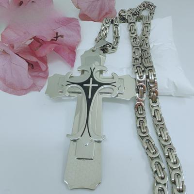 Fashion Trend Personalized Men's Pendant Necklace Jewelry Cross Jewelry Accessories 2026