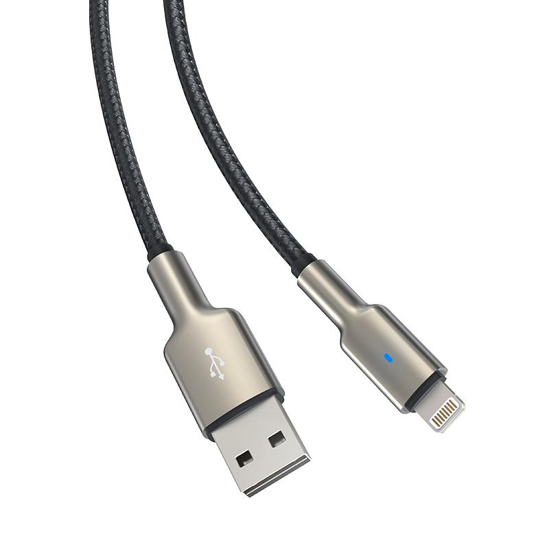 

DEVIA Mars Series EC420 1.5m USB-A to Lightning 2.1A Phone Charging Cable Data Sync A