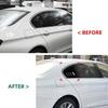 For BMW 5-Series F10 525i 530i 2011-2017 ABS Plastic Rear Window Quarter Louver Cover Side Vent Trim Car Adhesive Accessories