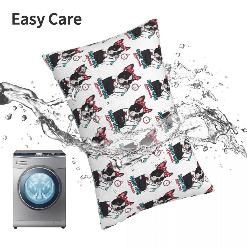 Cute Dog Groomer Gift For Women Dog Grooming Rectangle Pillowcase Cushion Cover Decorative Bedroom Bed Home Comfort Throw Pillow