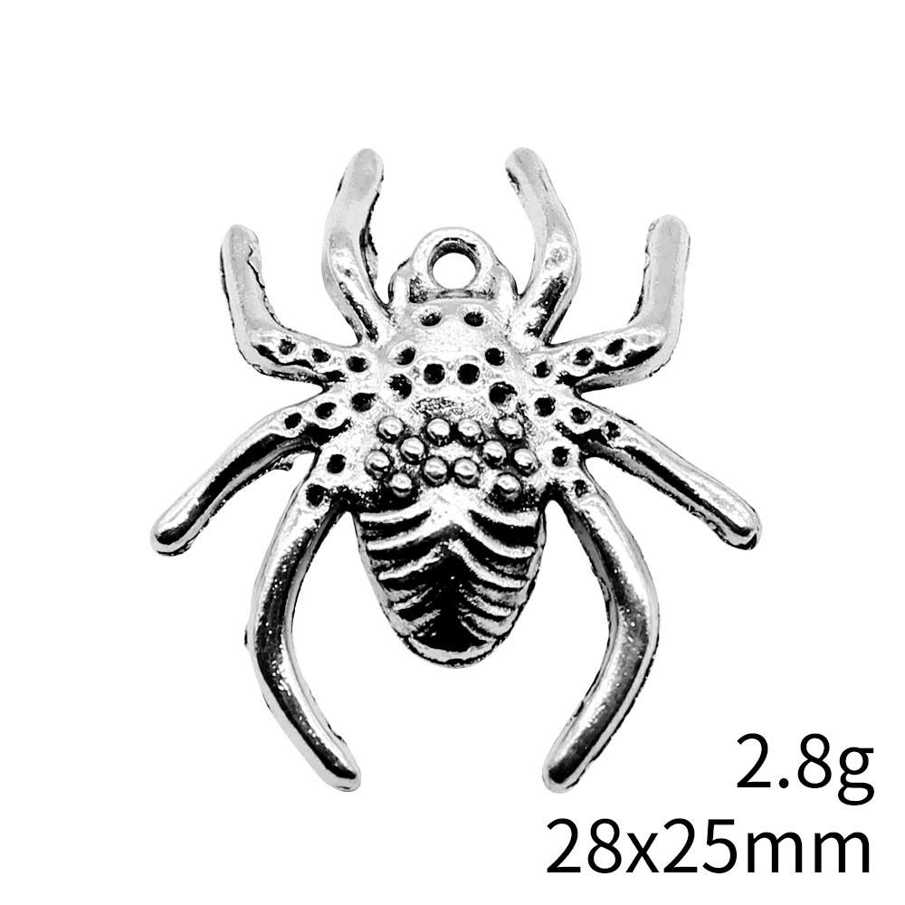 Valentýnský náramek s přívěsky Italský přívěsek s přívěsky pavouka a netopýra Publikum Mužský přívěsek