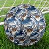 1pc Winter Night Flight Theme Soccer Ball Football, Size 5, Lightweight PVC, Outdoor Training Soccer Ball,Sports Gift t6147