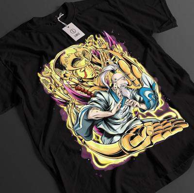 Hunter X Hunter Shirt Netero T-Shirt Gon Top Hisoka HxH Meruem Anime Unisex Tee