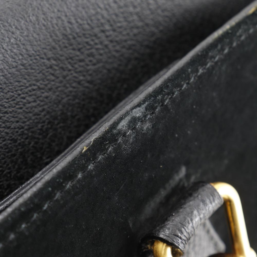 Gucci Bang Boot Tote Bag Old Gucci Black Suede Women Used