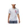 Jordan X Zion Collaboration American Vintage Letter Print Crew Neck Short Sleeve T-Shirt Men Tops White DR2125-453