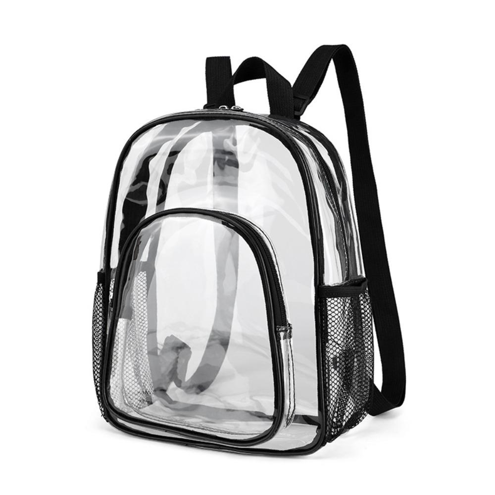 Water-Resistant Clear Backpack  for Concert Sport Event Work Security Travel Festival