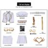 Manlu Ren K-POP Demon Hunter Girl Cosplay Costume - Lumi White Style