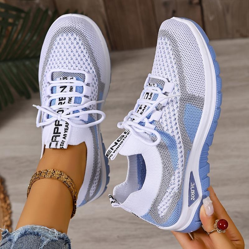 Shoes Women's Shoes Hundred New Sneakers Mesh Breathable Casual Single Shoes