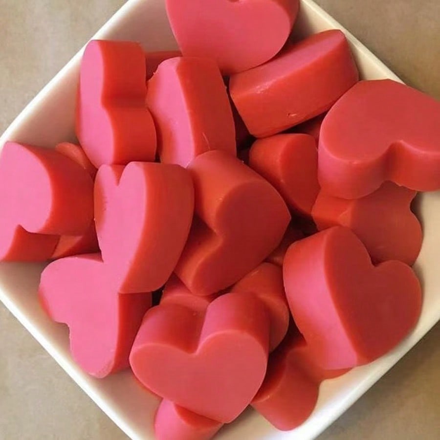 1pc 55 Holes 3D Mini Heart-Shaped Making Silicone Mold DIY Decorating Candle Silicone Mold for DIY Candles, Perfect Gift for Women, DIY Lovers