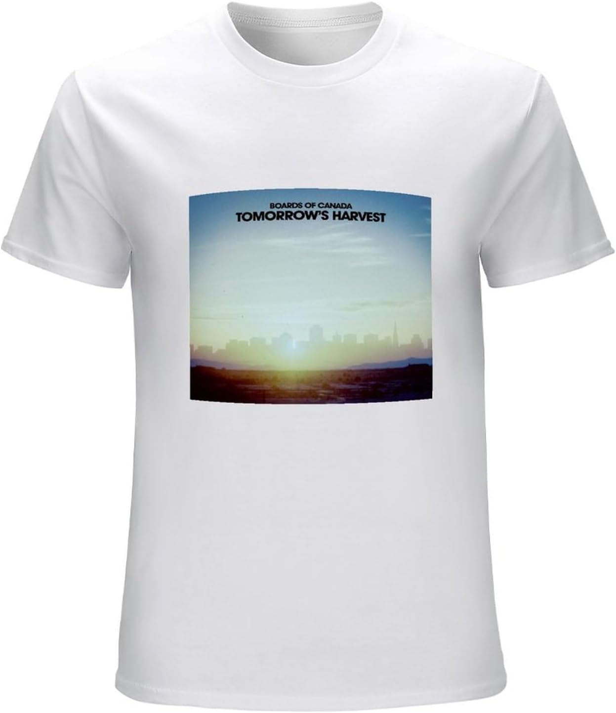 Men s Boards of Canada T Shirt Tomorrows Harvest Black XL белый