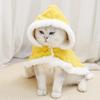 Pet it to keep warm dog sleeping cloak thickened winter pet nightgown corgi teddy dog clothes winter