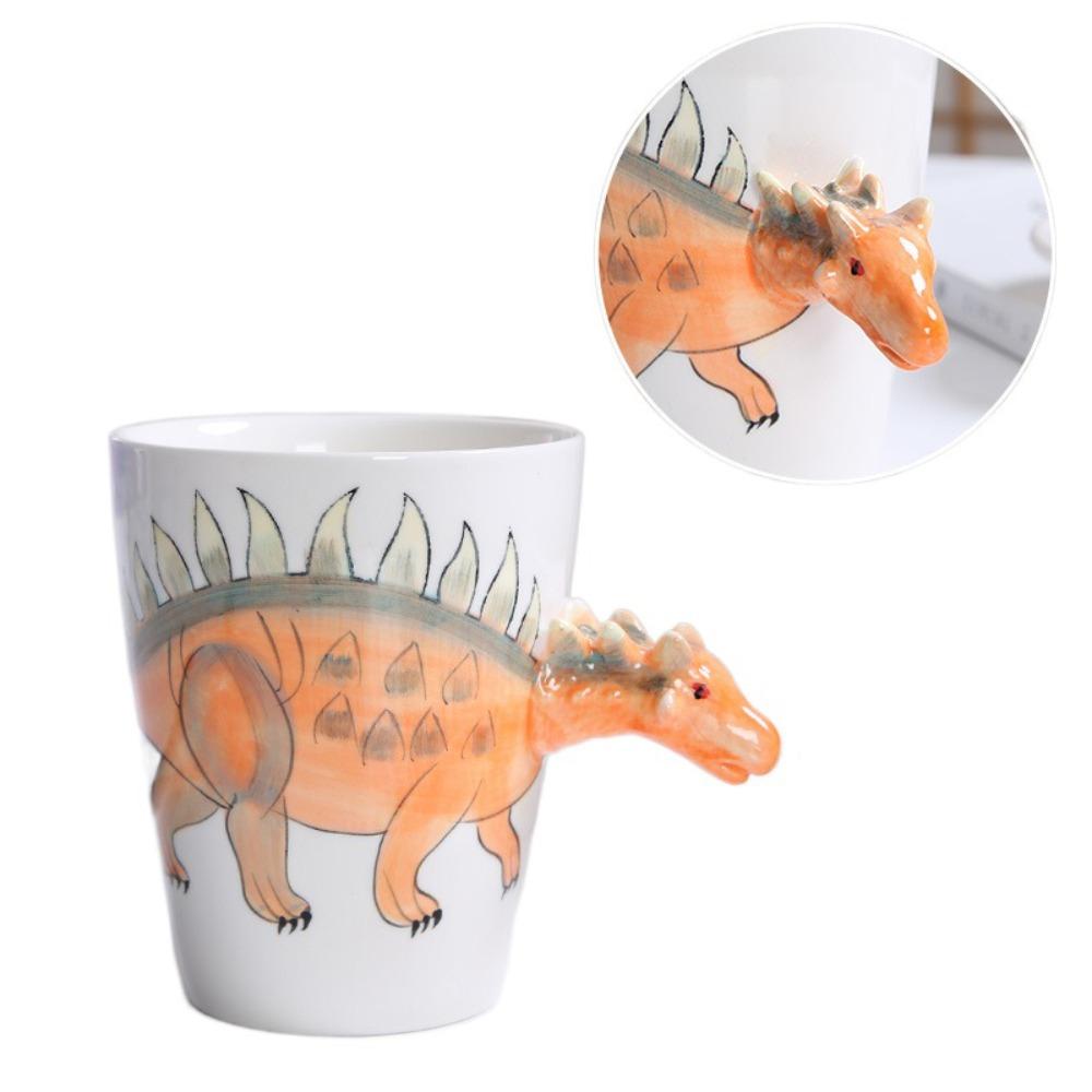 3D Animal Shape Handle Animal Shape Ceramic Cup Hand Painted Animals Mug  Living Room