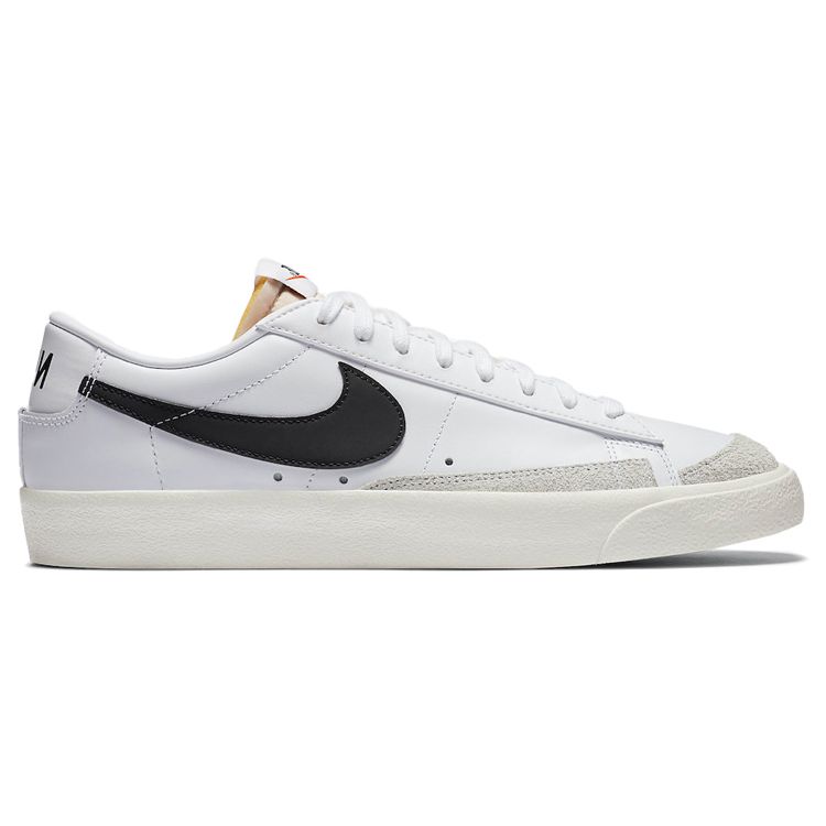 Nike Blazer Low 77 Vintage Hvit Svart Unisex Sneakers Sail DA6364-101