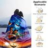 1pc, Aladdin and Princess Jasmine Blanket Soft Throw for Room Decor, Perfect Gift Idea for Family and Friend, Living Room, Travel, Camping