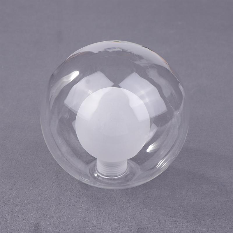 Kugel in Kugel G9 Globus Glasschirm Ersatz Klar Weiß D80Mm D100Mm D120Mm Fassungsöffnung Lampenschirm G9 Abdeckung