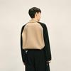 Men's H-Type Polo Collar Long Sleeve Pullover Sweatshirt