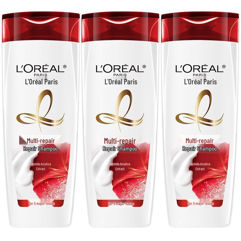

L Oréal Total Repair 5 Shampoo Triple Pack