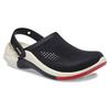 Crocs Literide 360 PU Casual Versatile Clogs Unisex Footwear Black 208281-0C4