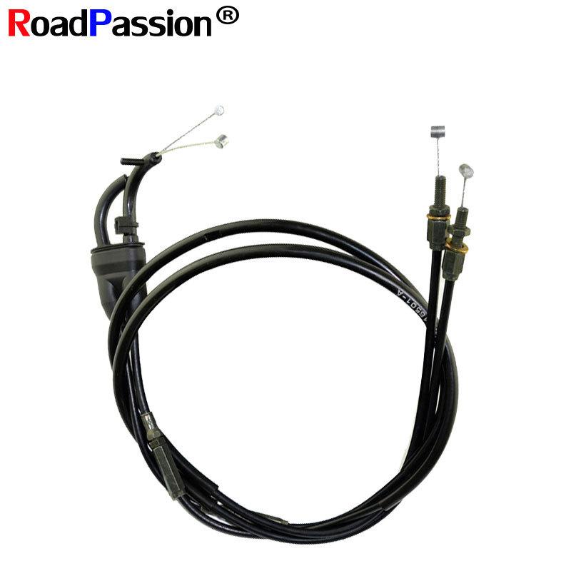 Road Passion High Quality Brand Motorcycle Accessories Throttle Line Cable Wire For KAWASAKI KXF250 KXF450 KXF 250 450