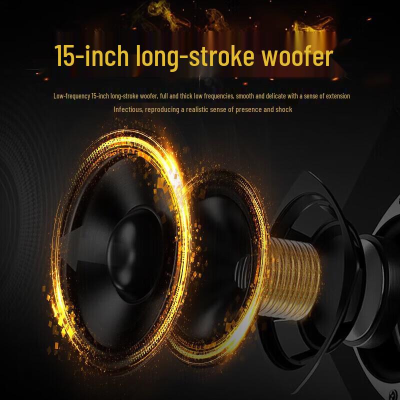 SAST Home KTV 10-inch Active Subwoofer CN Plug (adapter Included)