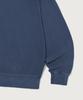 Big Logo Pigment Oversized Hoodie Blue