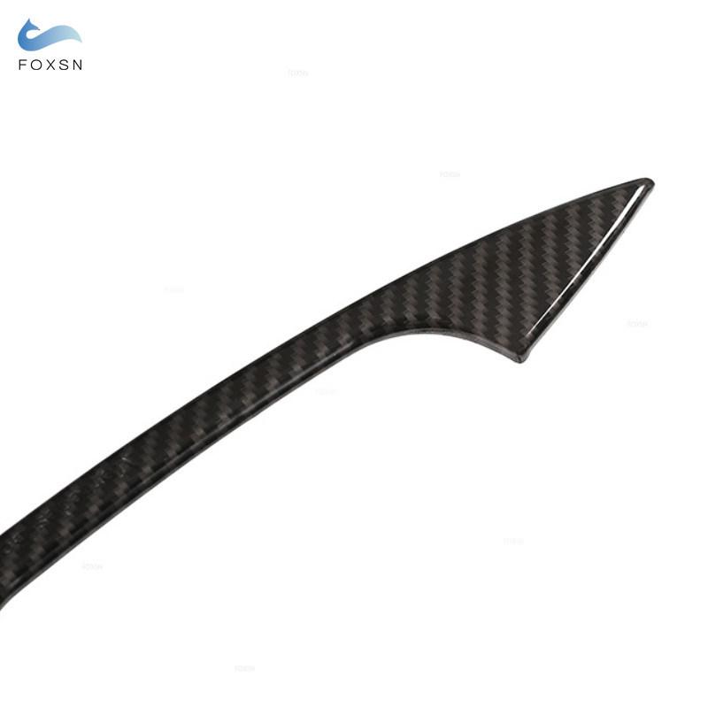 Mercedes Benz B C E Sınıfı W246 W204 W212 2010-2015 GLK ML X204 W166 için ABS Karbon Fiber Araba Dış Kapı Kolu Kapağı Trim