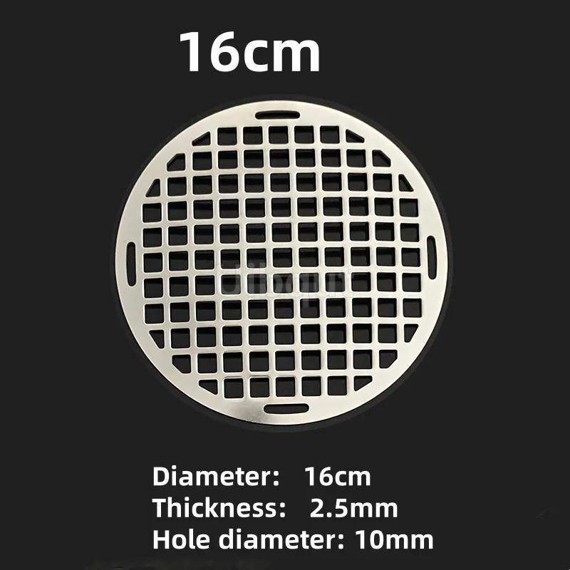 15 To 60cm Smooth Barbecue Round Cooling Baking Rack 304 Stainless Steel Wire Oven Grill  Sheet Circular BBQ Net Baking Grill