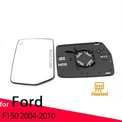 Rétroviseur Verre Rétroviseurs d'aile de porte Chauffant Verre de rétroviseur latéral pour Ford F-150 F150 XL King Ranch Raptor SuperCrew 2004-2010