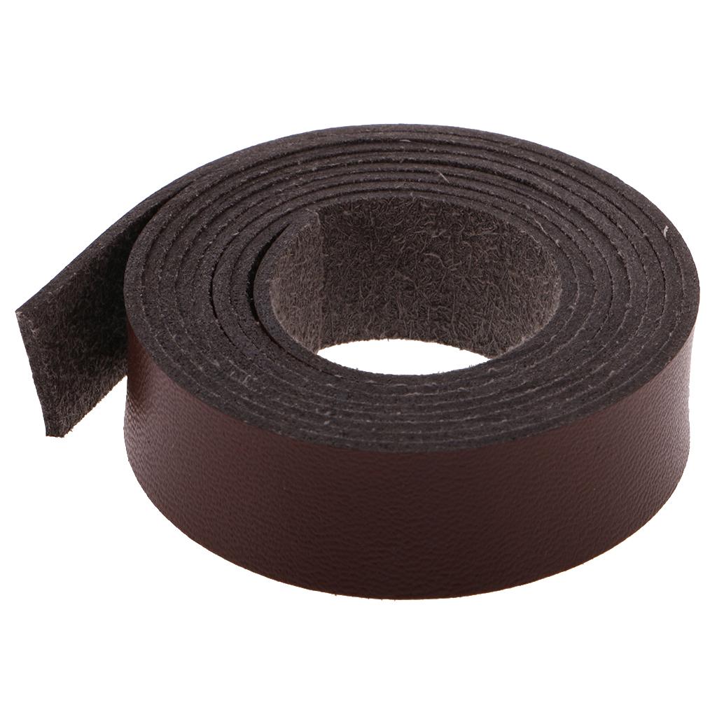 PU Leather Strap Microfiber DIY Belt Accessories Leathercraft Supplies for Leather Craft Kit Projects