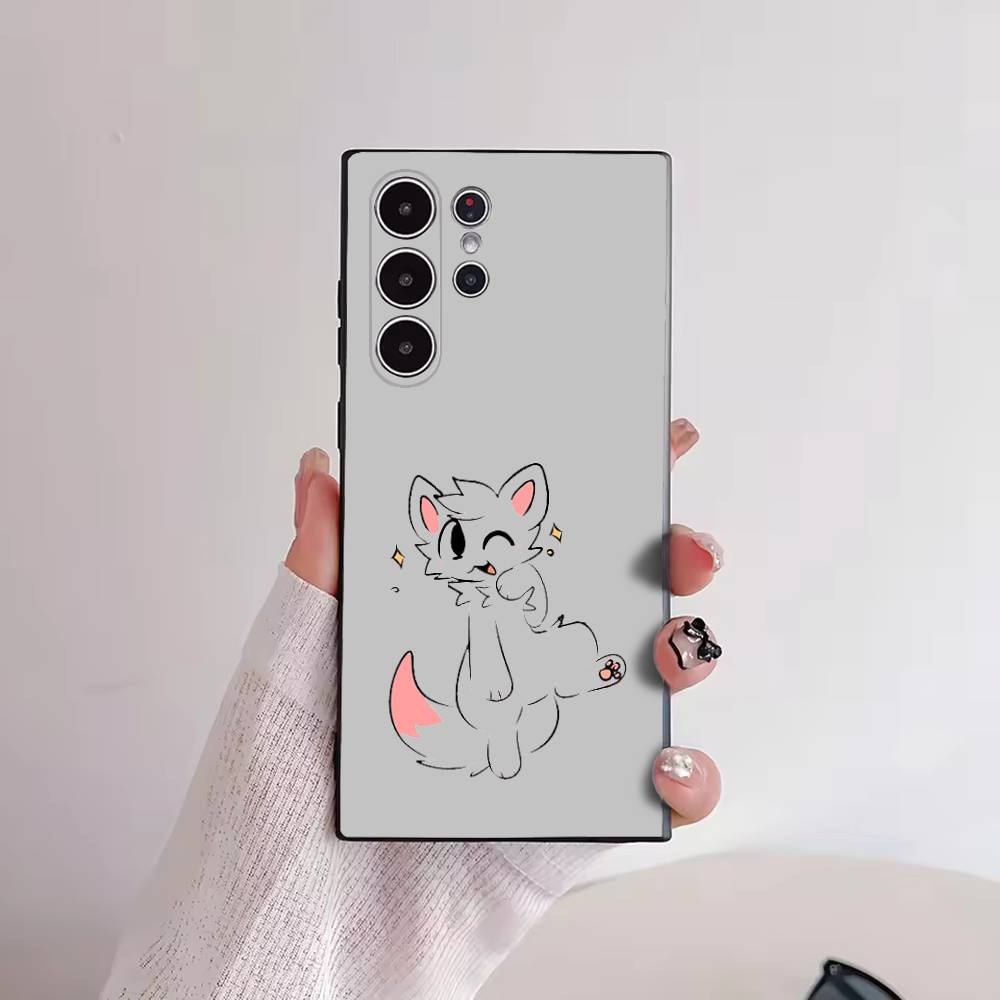 Cute Boykisser Furry Phone Case for Samsung Galaxy S22 S23 S24 S25 FE Ultra 5G Silicone Classic Shockproof Case SamsungS20lite