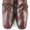 European Vintage SIR Plain Toe Business Shoes Brown size 43 27.0-27.5 Men's(USED)