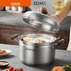 SUPOR 24cm 304 Stainless Steel Steamer Pot