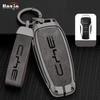 Alloy Car Key Case Cover Holder For Byd Second Song Pro Tang Dm Qin Plus Max Yuan Generation Atto 3 Han Ev Dolphin Accessories