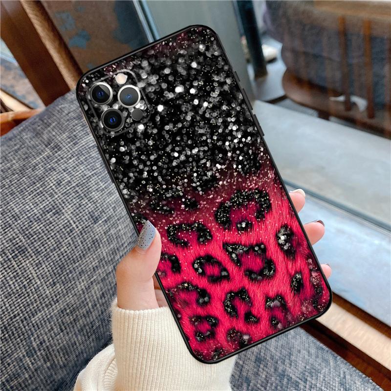 Leopard Print Phone Case For iPhone 17 Pro Max 17Pro 17 Air Silicone Cover Capa
