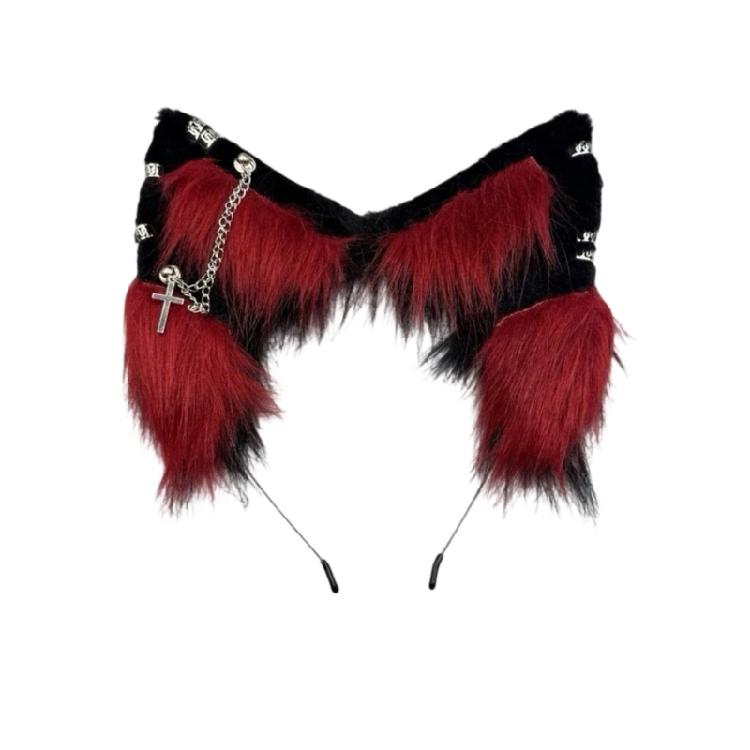 

Realistic Animal Ear Headbands For Halloween Costumes Role Play Soft Lightweight Hairband Multiple Color Option кларет