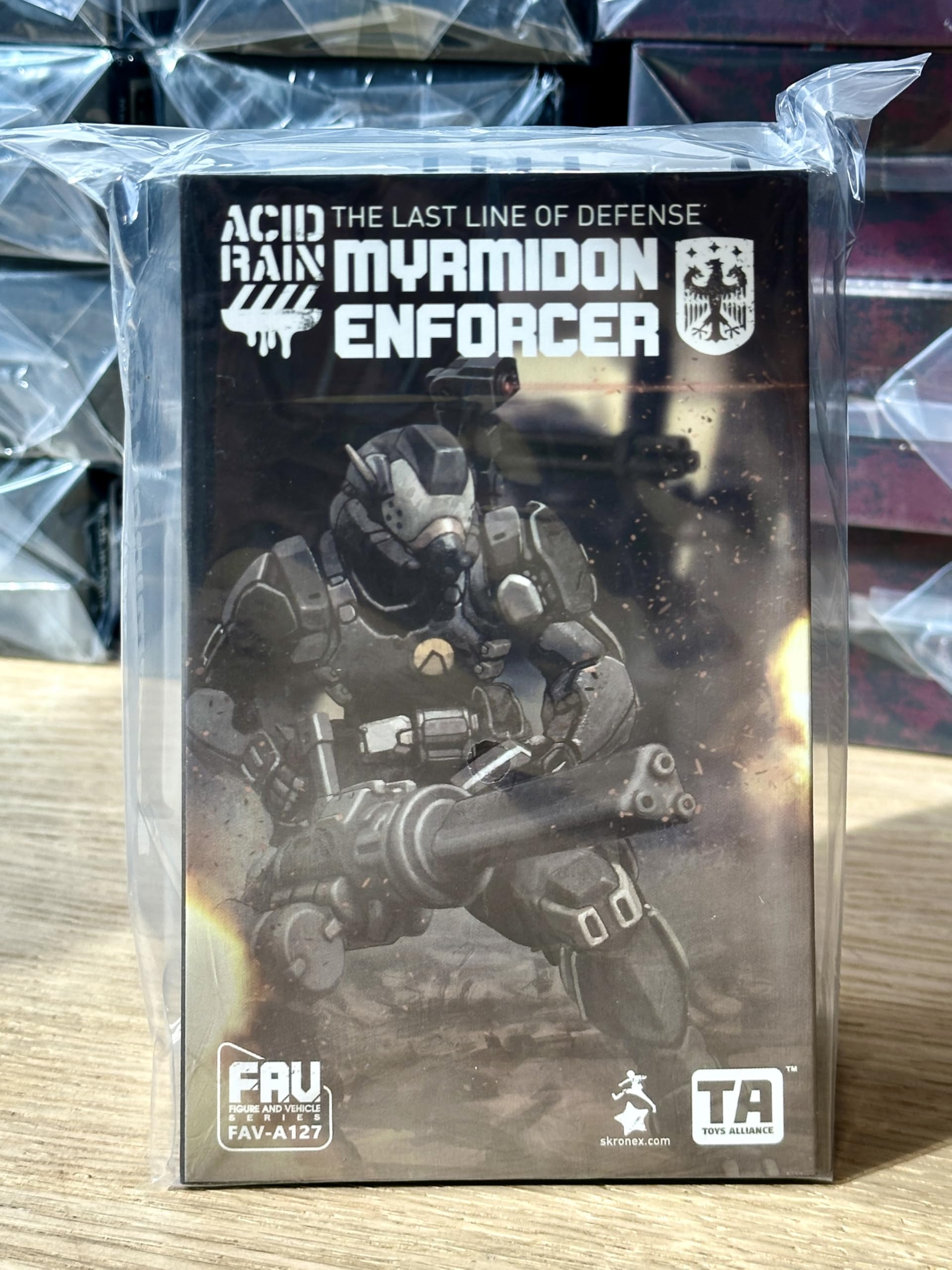 

Acid Rain World FAV-A127 Myrmidon Enforcer 1/18 Scale Painted Articulated Military Figure (The Last Line of Defense) by TOYS ALLIANCE