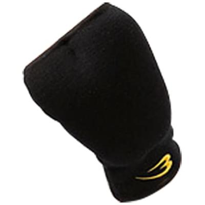 BODYMAKER Knuckle Guard Regular KD007 Martial Arts Karate Calf Kids Achilles Tendon Supporter Punch Protector Heel Elbow Guard Kick Toe S Black (1