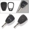 for Jeep Wrangler JK 2007-17 Key Fob Cover Case Shell Fob Protection Replacement