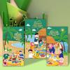 6Pcs Colorful Eid Mubarak Cash Envelopes Paper Ramadan Decoration Money Cards  for Family Gathering