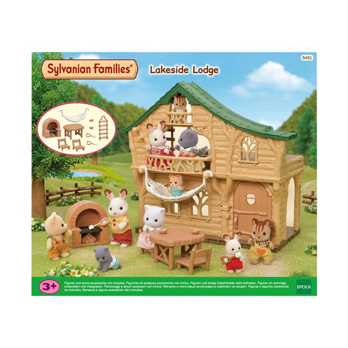 [toytron] 5451 Sylvanian Families Lakeside Lodge Playset