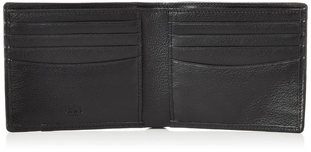 Daks Crescent Bifold Wallet, Men's, Black