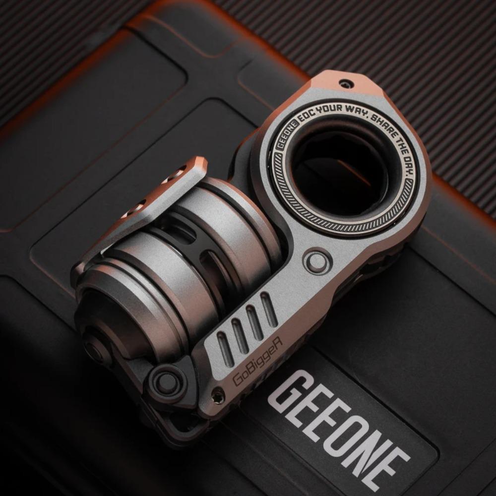GoBiggeR Sinian Lite Aluminum Aurora [Youth Edition] Push Slider Multi-functional Composite Toys EDC Slider Fidget Toy