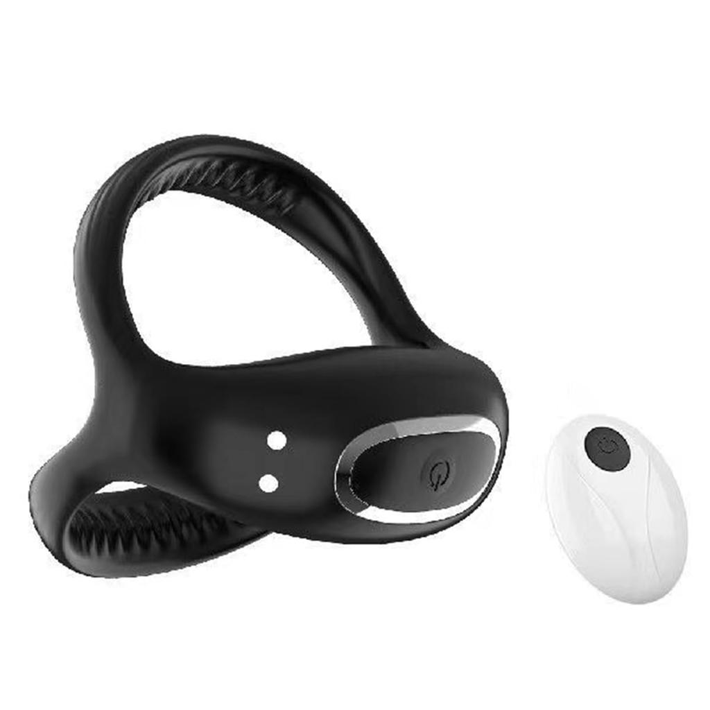 Penis Ring Electric Vibrator Wireless Remote Control Vibrator for Men 10 Dynamic Frequency Vibrations Cock Ring Penis Powerful USB Silicone Material