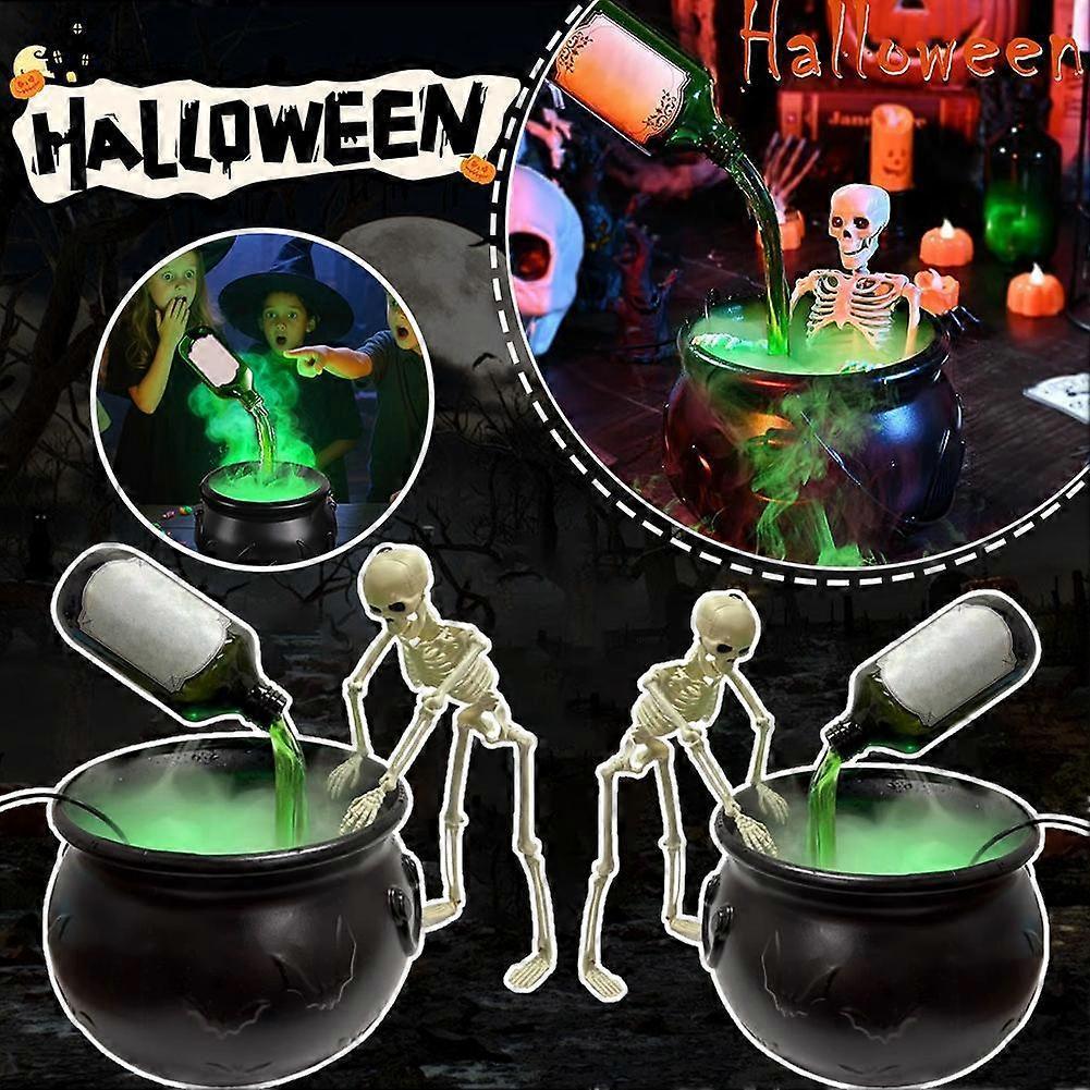 Festival Decoration Magic Floating Potion Bottle & Diffuser Black Bat Bucket