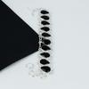Schwarzes Spinell Armband Schwarzer Spinell Edelstein Handarbeit 925 Sterling Silber Armband Schwarzes Spinell Armband als Geschenk Schwarzes Armband für Sie