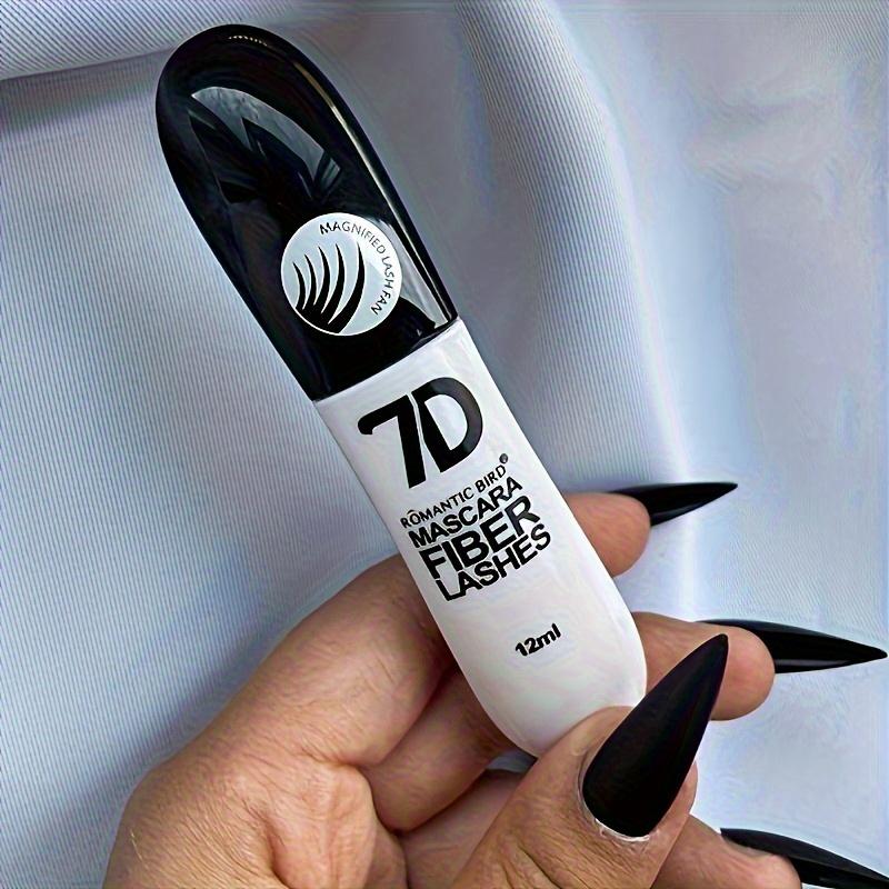 7D Fiber Mascara Set Waterproof Durable Curling Mascara Sweatproof Anti-smudge Slimming Base Mascara for All Skin Types