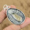 Naturlig Gyllene Rutil Ädelstenshalsband Vitt 925 Sterling Silver Indiska Smycken