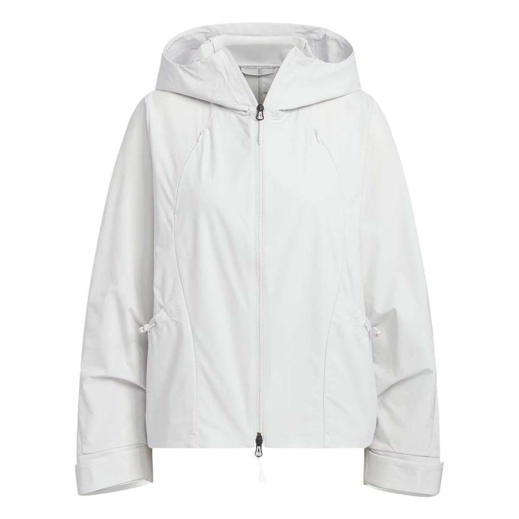 Adidas FOS Future Style Woven Water-Resistant Casual Loose-Fit Hooded Long Sleeve Jacket Women Jacket KC2711